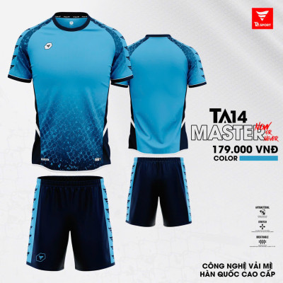 ÁO BÓNG ĐÁ KHÔNG LOGO TA14 MASTER